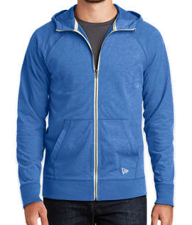 New Era Sueded Full Zip T-shirt Hoodie