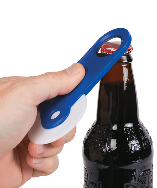 Pizza Cutter with Bottle Opener