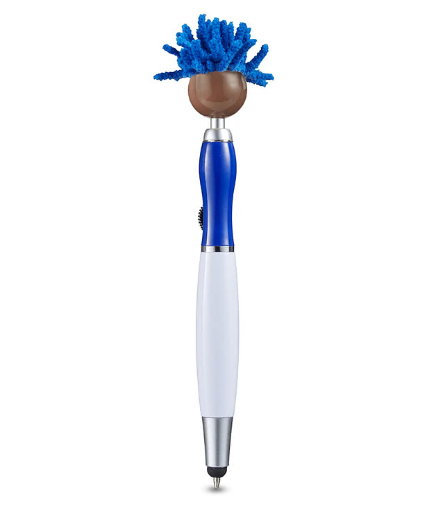 MopToppers Stethoscope Dark Tone Ballpoint Stylus Pen (black ink)