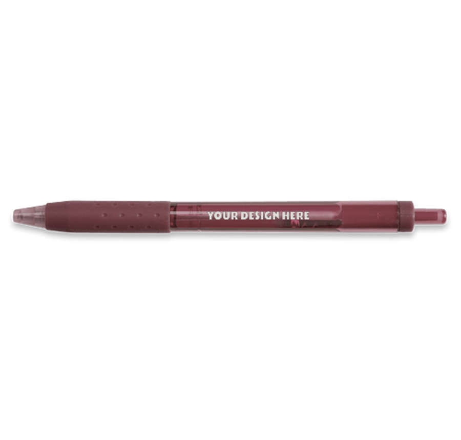 Paper Mate InkJoy Click Pen (black ink) in Brown
