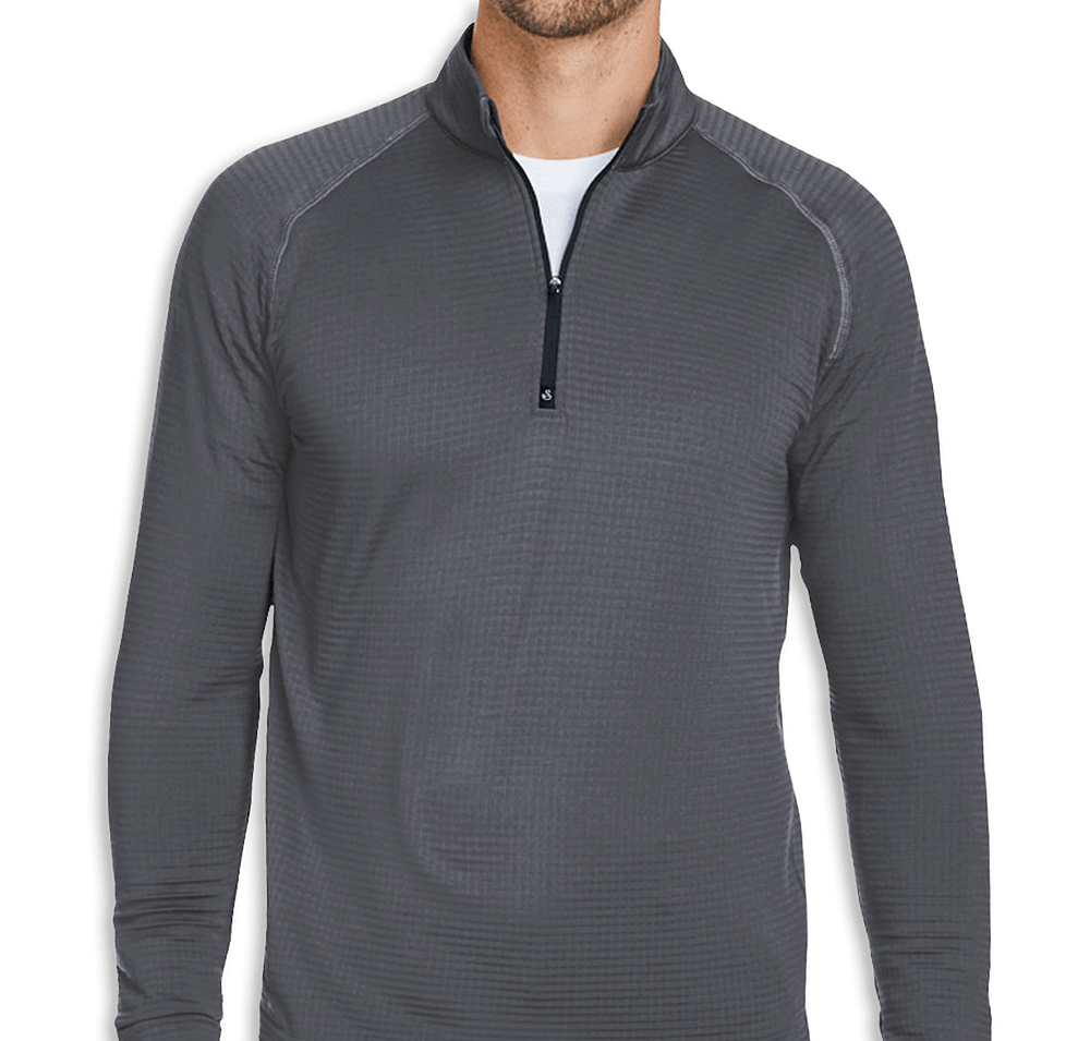Swannies Golf Lukas Lightweight Performance Quarter-Zip Pullover-default