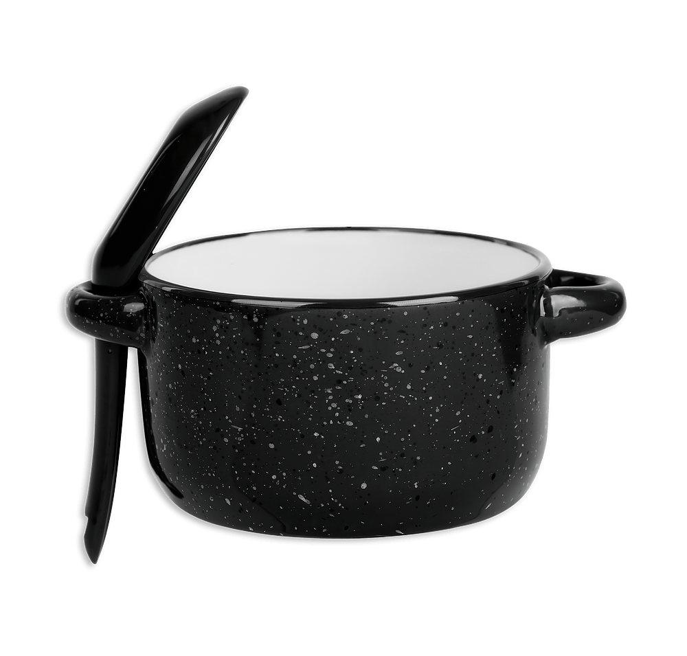 12 oz. Campfire Ceramic Soup Spoon Mug-default