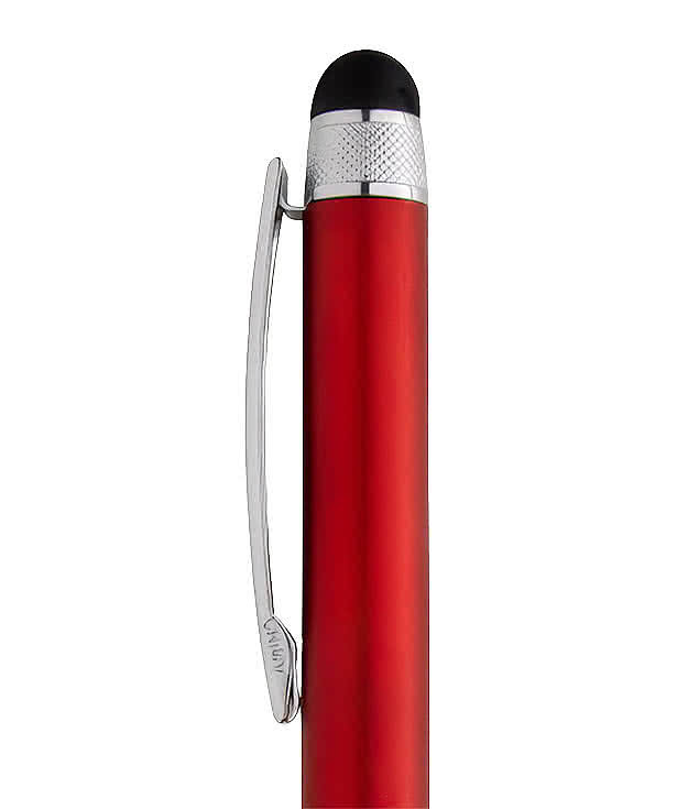 Crisscross Grip Stylus Pen (black ink)