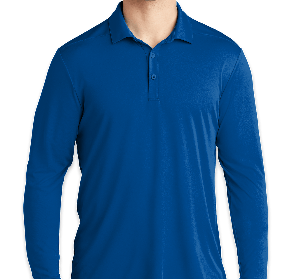 Sport-Tek UPF 50 Long Sleeve Performance Polo-default
