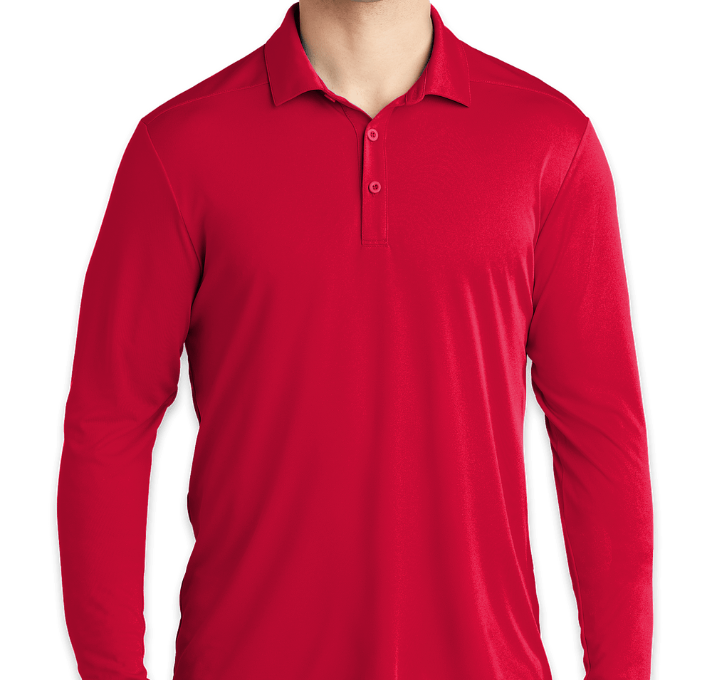 Sport-Tek UPF 50 Long Sleeve Performance Polo-default