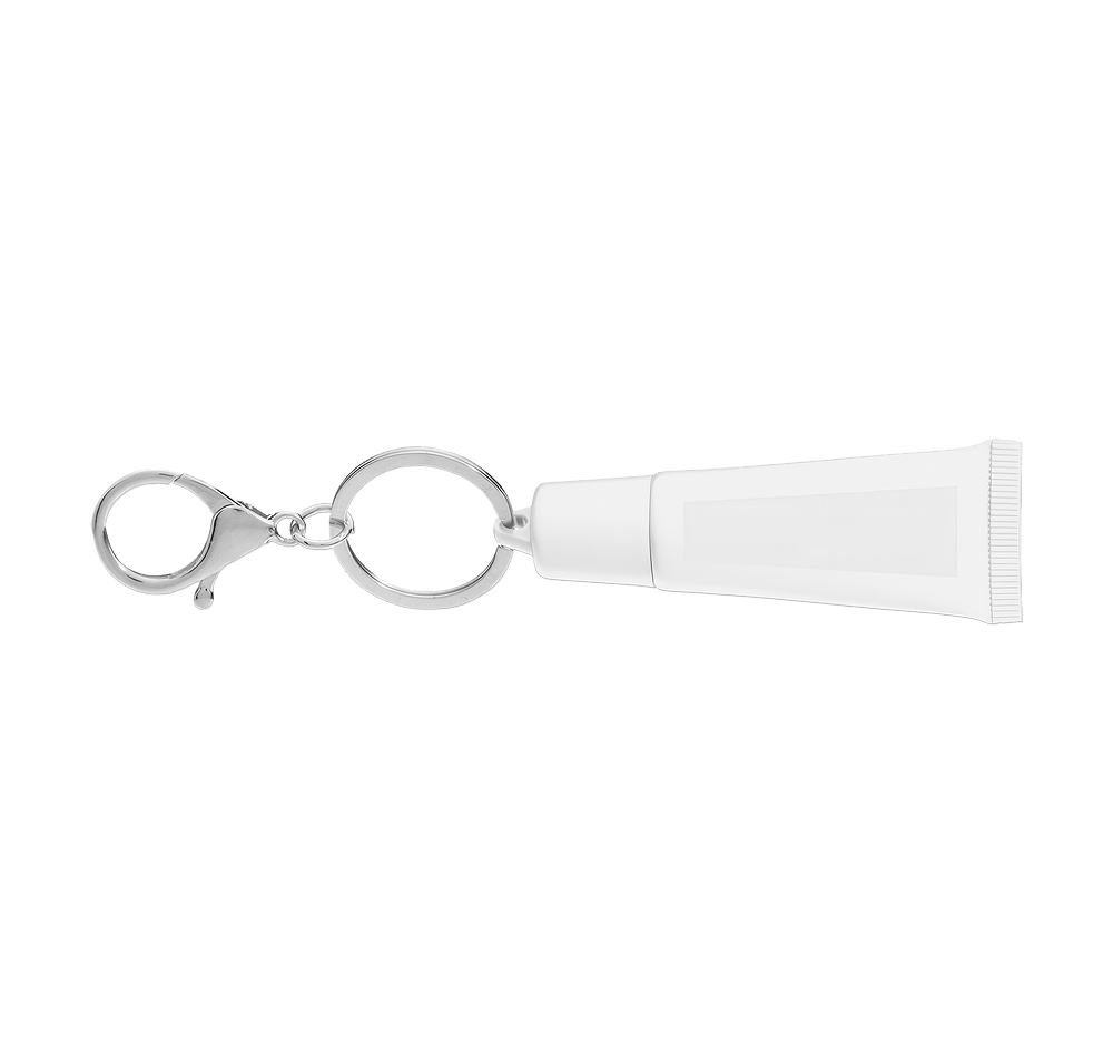 Squeeze Tube Lip Moisturizer with Key Ring-default