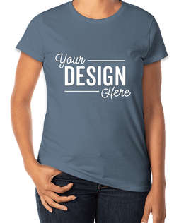 Anvil Women's Jersey T-shirt - Color: Lake