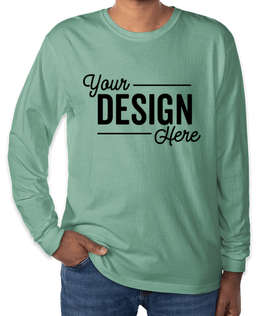 Comfort Colors 100% Cotton Long Sleeve Shirt - Screen Printed