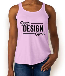 Bella + Canvas Women's Flowy Racerback Tank - Color: Lilac
