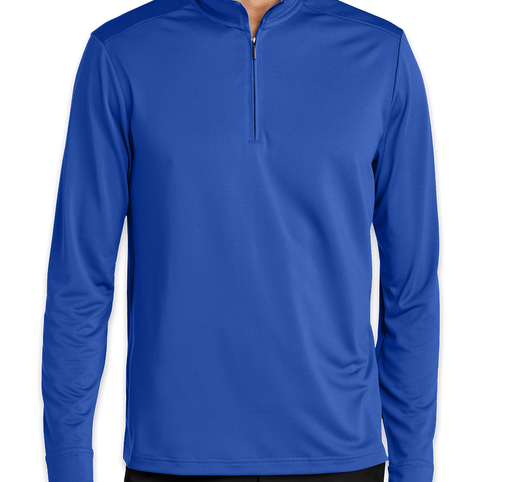 Port Authority C-FREE Snag-Proof Quarter Zip Sweatshirt - Embroidered-default