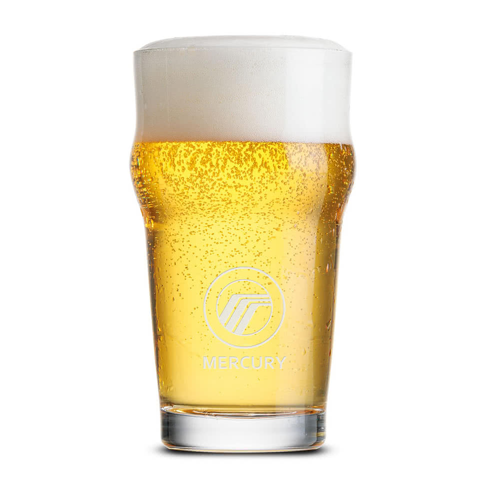 Laser Etched 13.5 oz. Hamburg Beer Glass