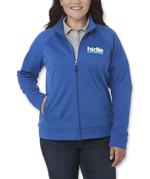 Elevate Women's Okapi Knit Full Zip Performance Sweatshirt