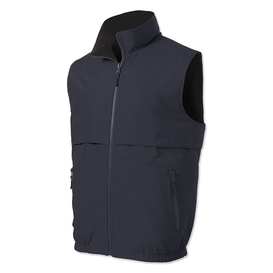 Port Authority Reversible Charger Shell Fleece Vest