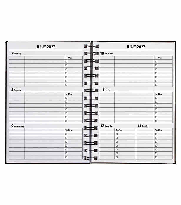 Castelli WireO Tucson Medio White Academic Planner