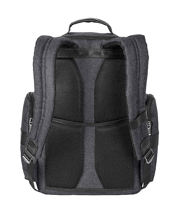 Brooks Brothers Grant Leather Trim 16" Computer Backpack