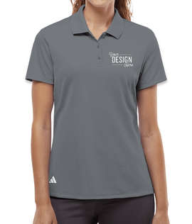 Adidas Women's Sport Recycled Performance Polo - Color: Onix