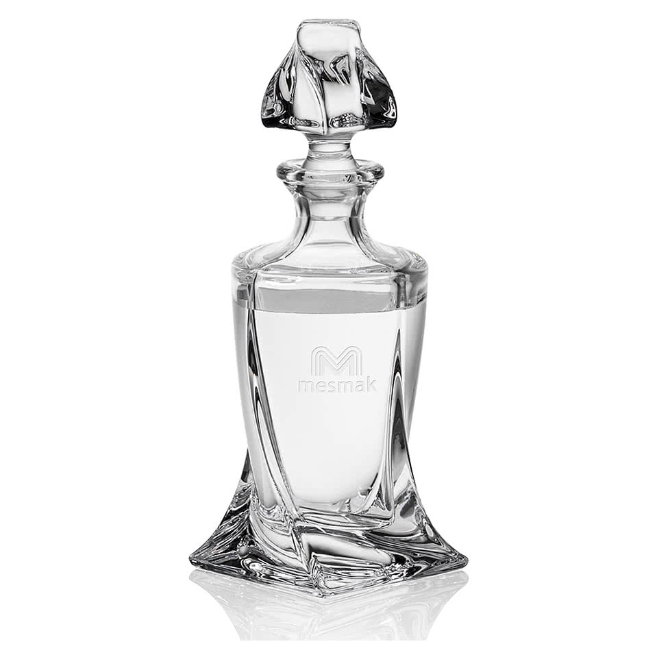 Laser Etched 17 oz. Oasis Shot Decanter with Lid