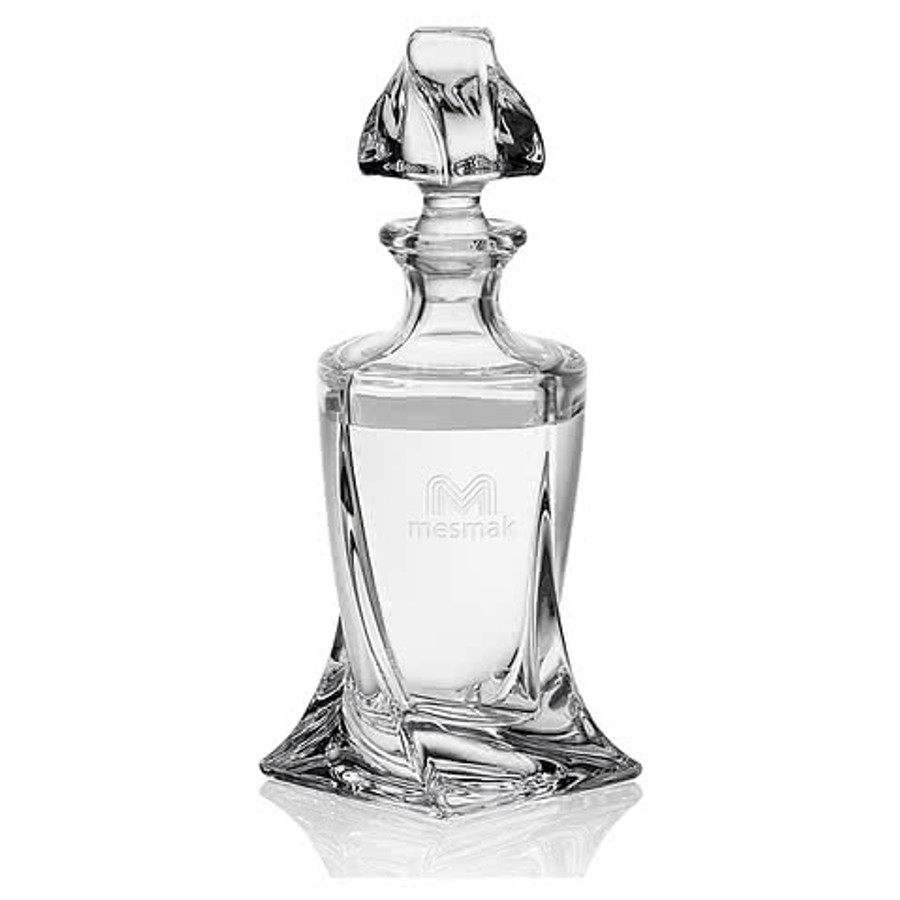 Laser Etched 17 oz. Oasis Shot Decanter with Lid in Clear