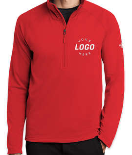 The North Face Mountain Peaks Quarter Zip Fleece Pullover - Color: TNF Red
