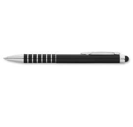 Preston Dual Ballpoint Stylus Pen (blue ink) - Color: Black