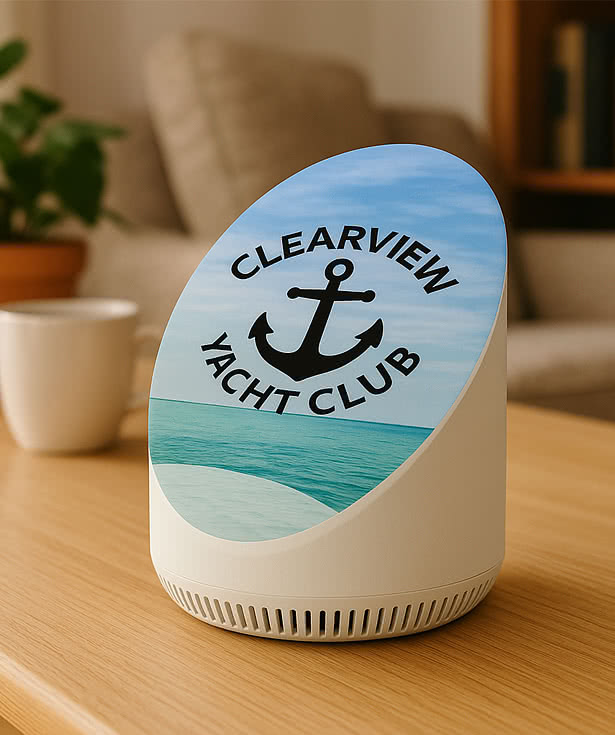 Peak Pitch Light-Up Bluetooth Speaker and Qi Wireless Charging Pad