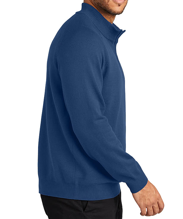 Mercer+Mettle Easy Care Quarter Zip Sweater