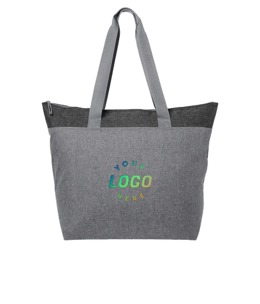Adventure 44 Can Cooler Shopping Tote Bag in BLACK