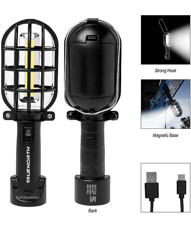 Rechargeable COB Work Light with Magnet