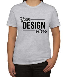 Port & Company Women's Core Cotton T-shirt - Color: Ash