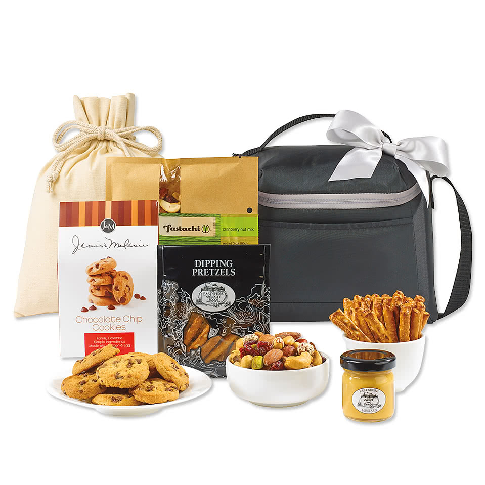 Lunar Sweet Success Gourmet Gift Set and 7 Can Lunch Cooler