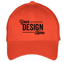 New Era 39THIRTY Stretch Fit Cotton Hat - Color: Orange