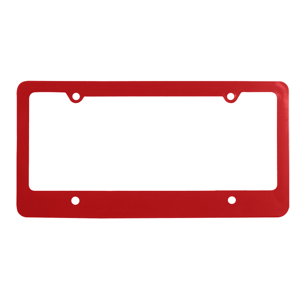 Classic License Plate Frame with 4 Holes-default
