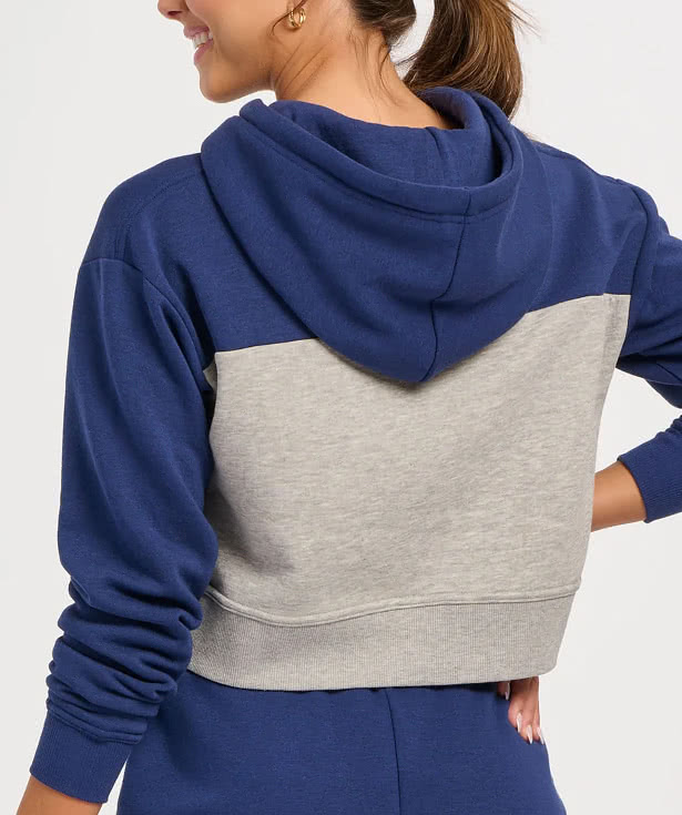 Boxercraft Women’s Cropped Fleece Pullover Hoodie