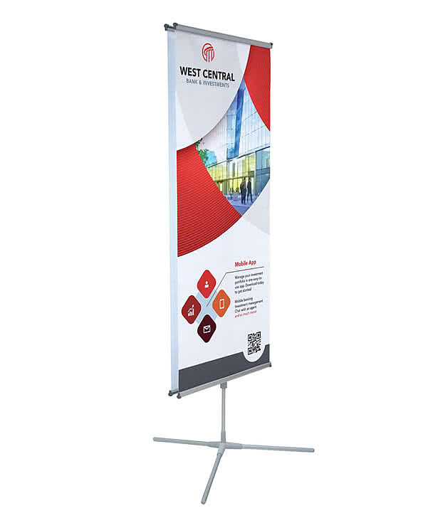 Full Color 28" x 89" Essential Banner Display Kit
