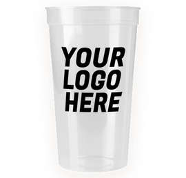 32 oz. Translucent Plastic Stadium Cup
