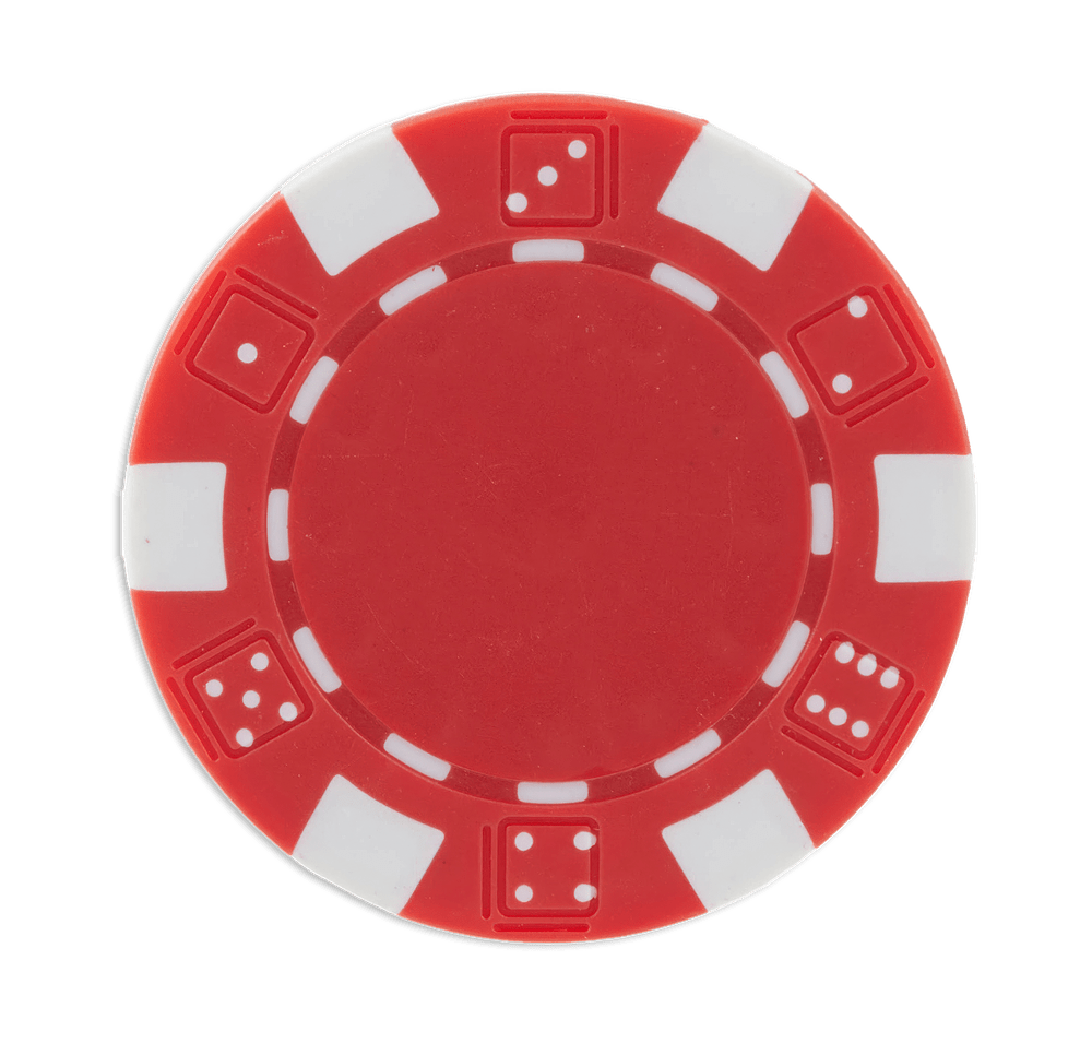 Recycled Poker Chip Golf Ball Marker-default