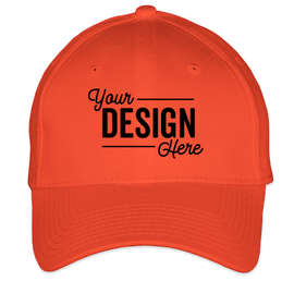 New Era 39THIRTY Stretch Fit Cotton Hat - Color: Orange