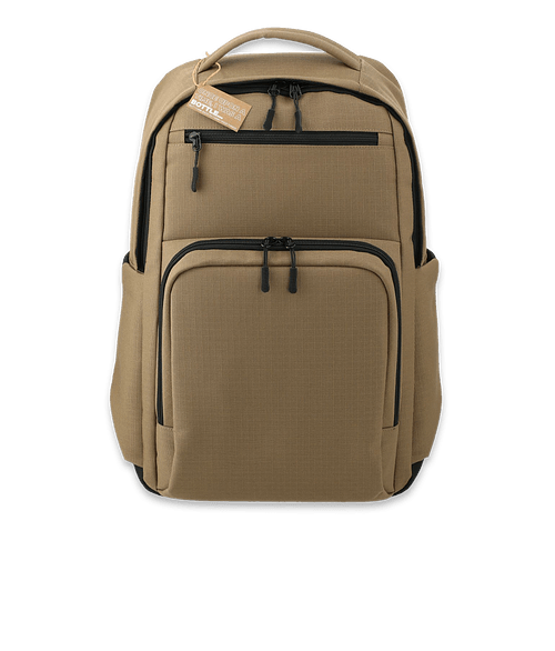 NBN Recycled Utility 15" Computer Backpack in Brown