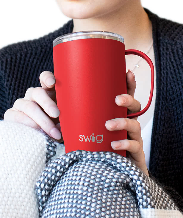 Swig Life 18 oz. Stainless Steel Insulated Travel Mug