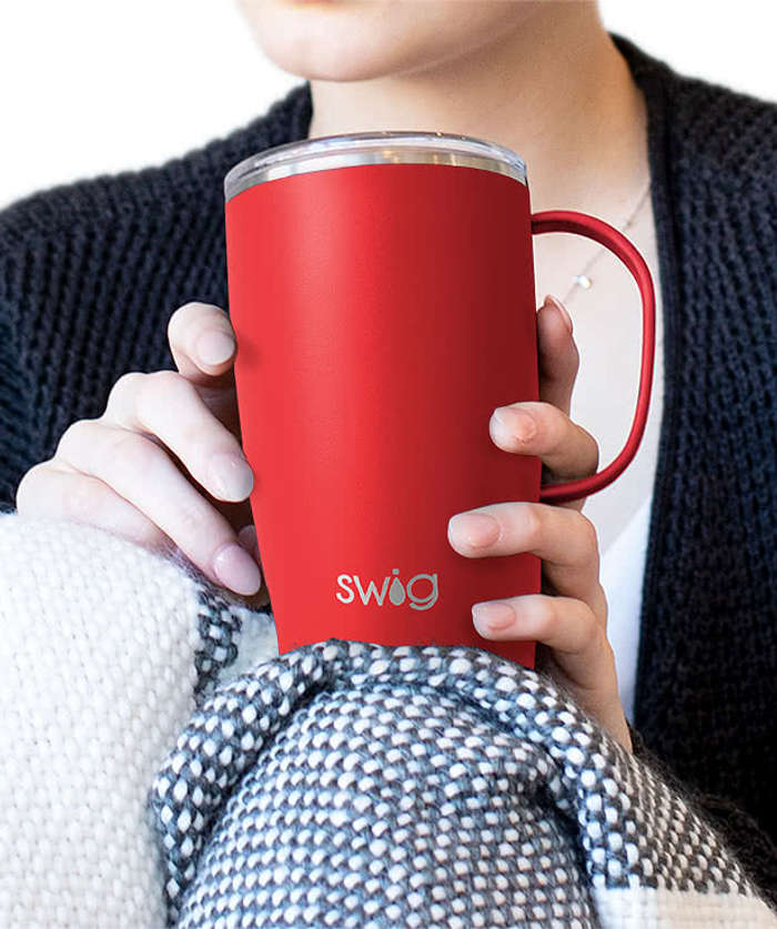 Custom Swig Life 18 oz. Stainless Steel Insulated Travel Mug - Design  Tumblers Online at CustomInk.com