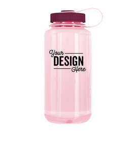 32 oz. Nalgene Tritan Wide Mouth Water Bottle - Color: Cosmo / Dark Berry