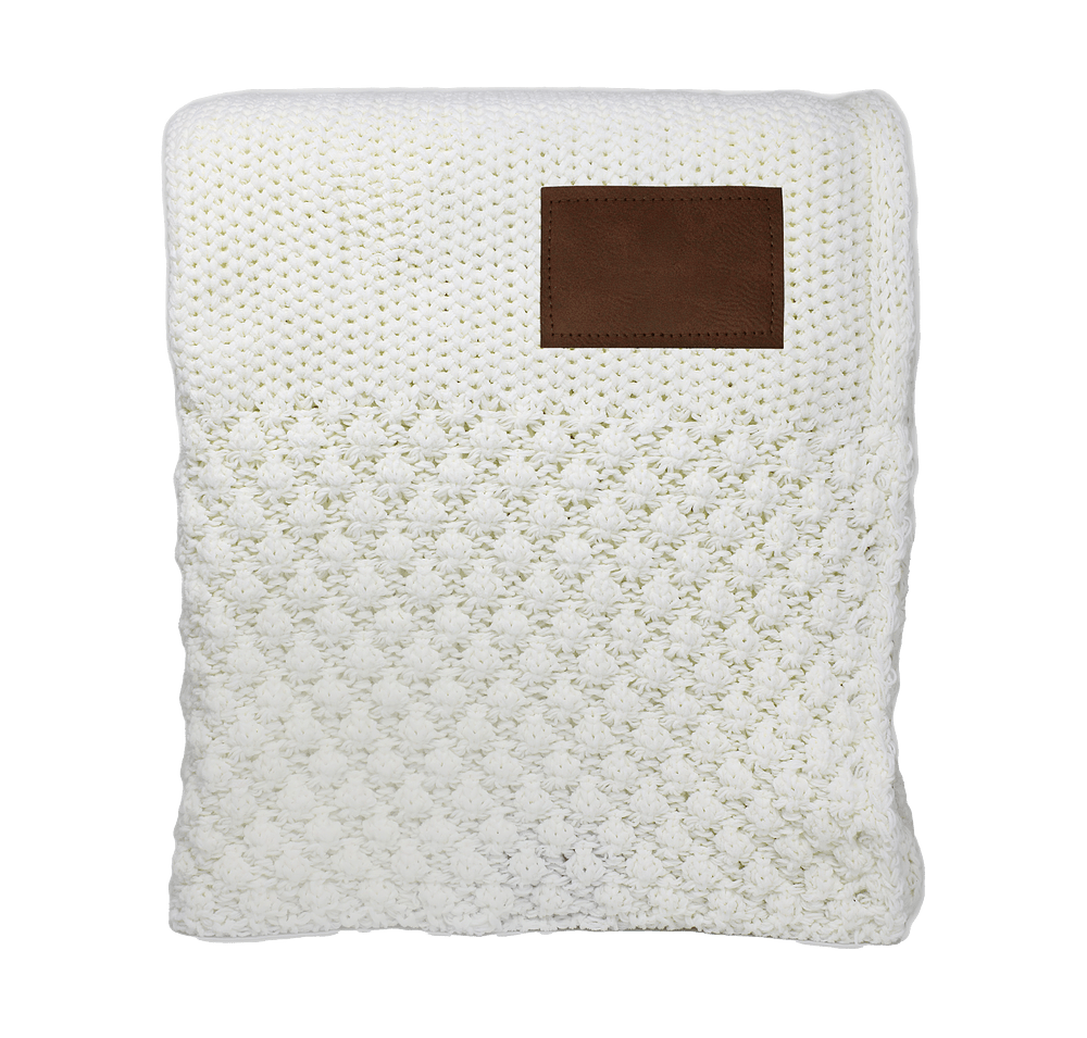 Laser Engraved Riviera EnviroFibr Throw Blanket-default