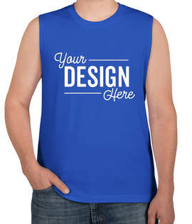 Bella + Canvas Muscle Tank - Color: True Royal