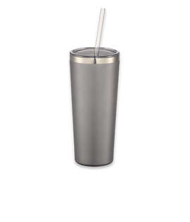 Laser Engraved 22 oz. Thor Copper Vacuum Insulated Tumbler - Color: Grey