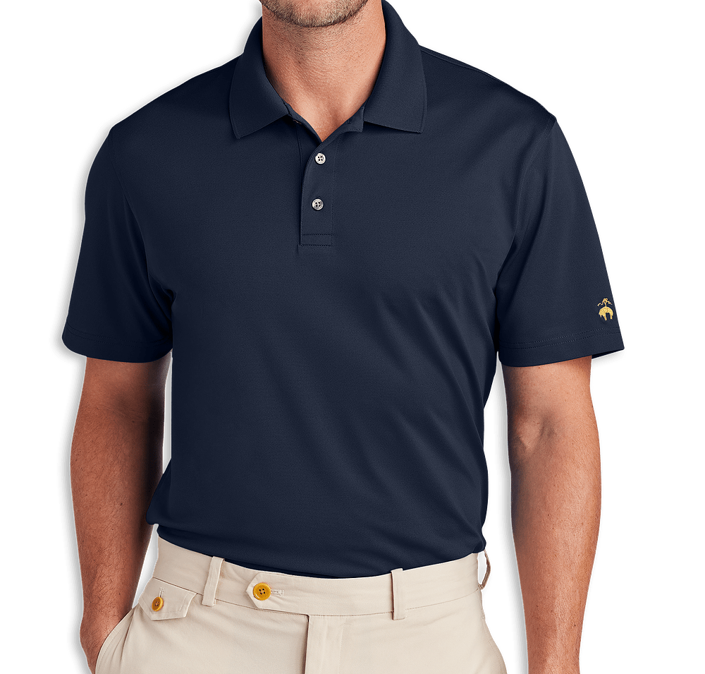 Brooks Brothers Mesh Performance Pique Polo - Printed-default