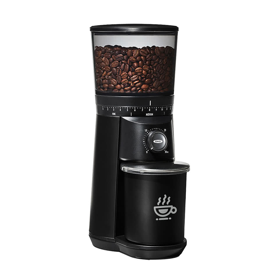 Laser Engraved OXO Brew Conical Burr Coffee Grinder