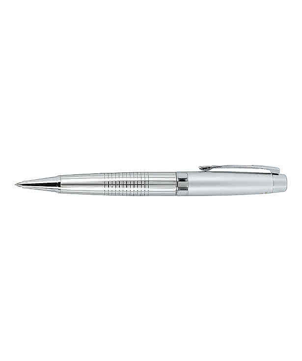 Laser Engraved Newton Recycled Brass Gel Ballpoint Pen (blue ink)