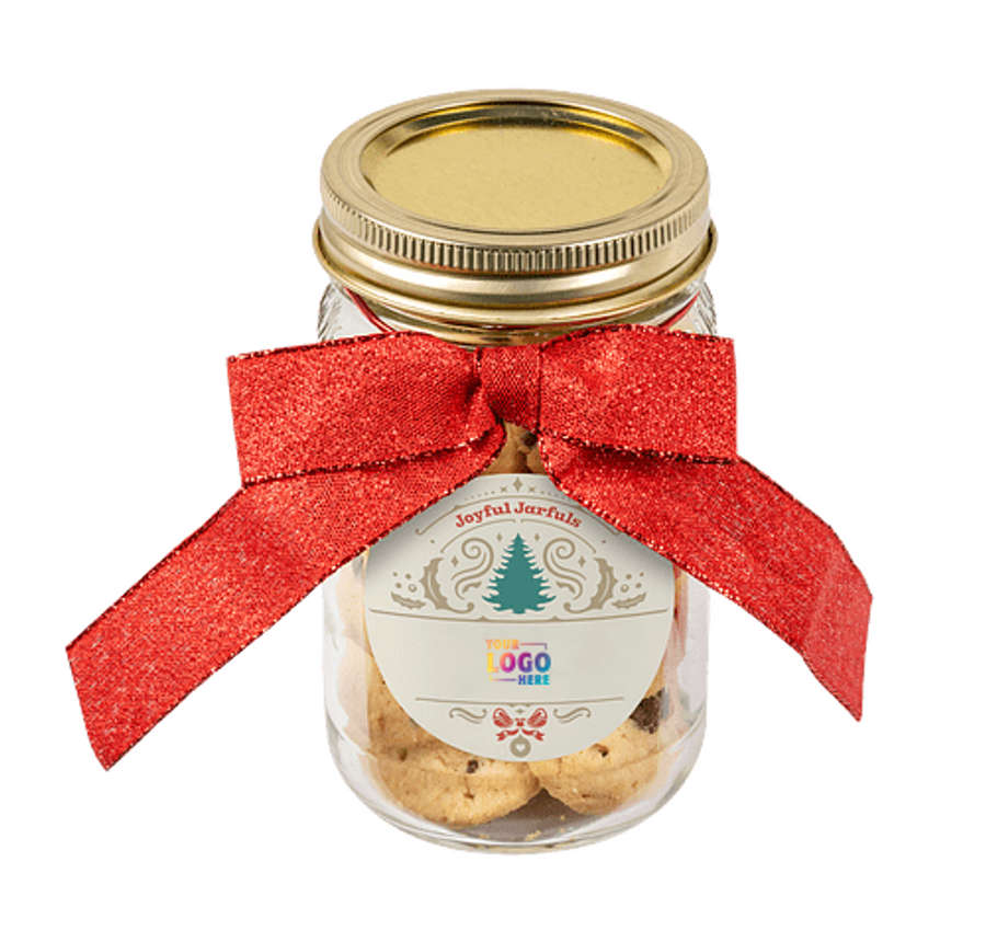 Fresh Beginnings Bite Size Cookies Mason Jar in Joyful Jarfuls