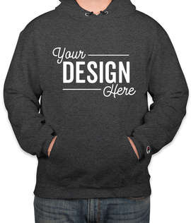 Canada - Champion Powerblend Pullover Hoodie - Color: Charcoal Heather