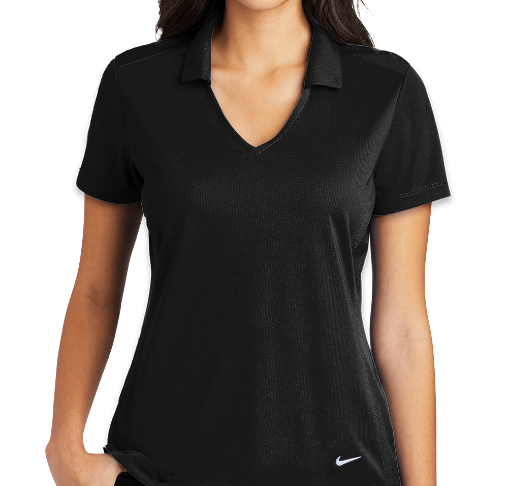 Nike Women's Dri-FIT Vertical Mesh Performance Polo - Embroidered-default